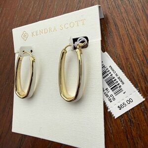 Kendra Scott Kelsey Hoop Earrings